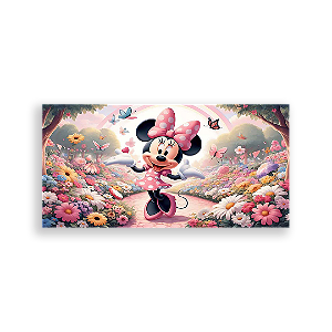 Painel Retangular - Disney Jardim - Sublimado 3D