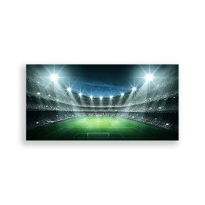 Painel Retangular - Futebol Esportes - Sublimado 3D