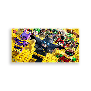 Painel Retangular - Lego - Sublimado 3D