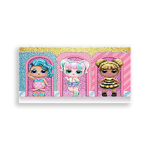 Painel Retangular - Lol Surprise - Sublimado 3D