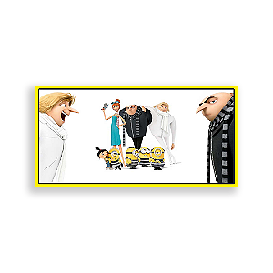 Painel Retangular - Meu Malvado Favorito - Sublimado 3D