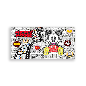 Painel Retangular - Mickey Mouse - Sublimado 3D