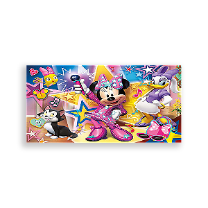 Painel Retangular - Minnie Rosa - Sublimado 3D
