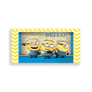Painel Retangular - Minnions - Sublimado 3D