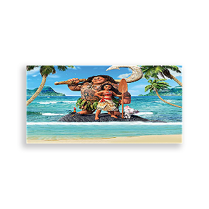 Painel Retangular - Moana - Sublimado 3D