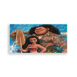 Painel Retangular - Moana - Sublimado 3D