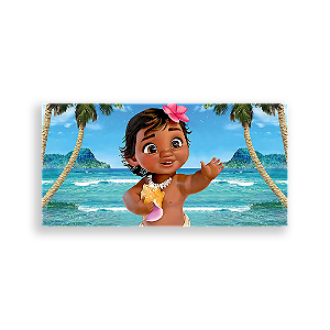 Painel Retangular - Moana - Sublimado 3D