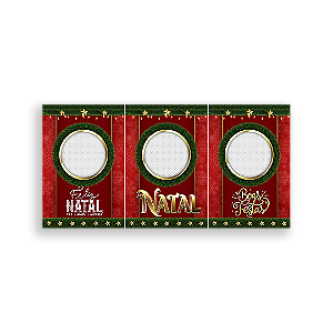 Painel Retangular - Natal - Sublimado 3D