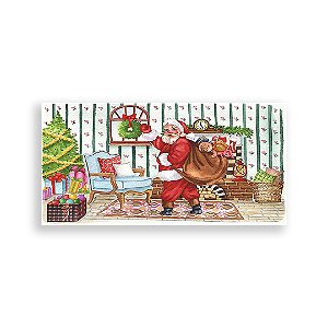 Painel Retangular - Natal - Sublimado 3D