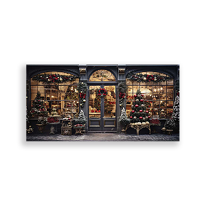 Painel Retangular - Natal - Sublimado 3D