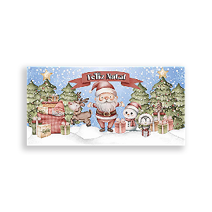 Painel Retangular - Natal - Sublimado 3D