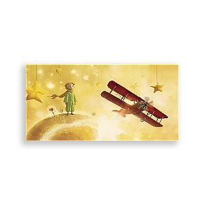 Painel Retangular - O Pequeno Principe - Sublimado 3D