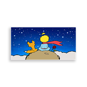 Painel Retangular - O Pequeno Principe - Sublimado 3D