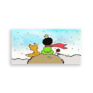 Painel Retangular - O Pequeno Principe - Sublimado 3D