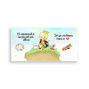 Painel Retangular - O Pequeno Principe - Sublimado 3D