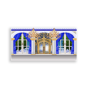 Painel Retangular - Palácio - Sublimado 3D