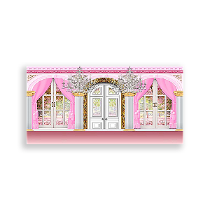 Painel Retangular - Palácio - Sublimado 3D