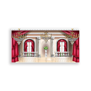 Painel Retangular - Palácio - Sublimado 3D