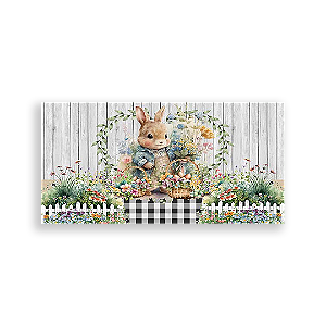 Painel Retangular - Pascoa - Sublimado 3D