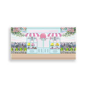 Painel Retangular - Patisserie - Sublimado 3D