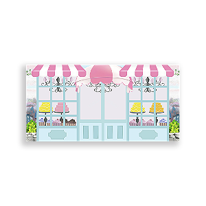 Painel Retangular - Patisserie - Sublimado 3D