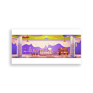 Painel Retangular - Patisserie - Sublimado 3D