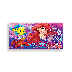 Painel Retangular - Pequena Sereia - Sublimado 3D