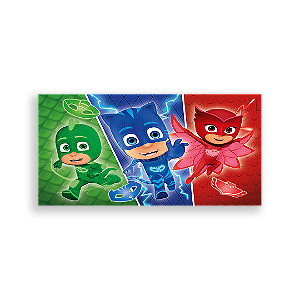 Painel Retangular - Pj Mask - Sublimado 3D