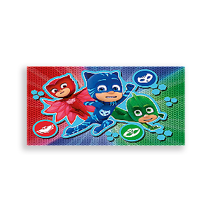 Painel Retangular - Pj Mask - Sublimado 3D