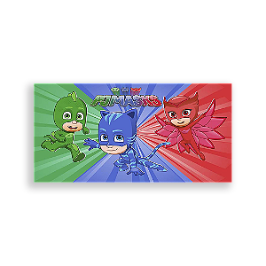 Painel Retangular - Pj Mask - Sublimado 3D