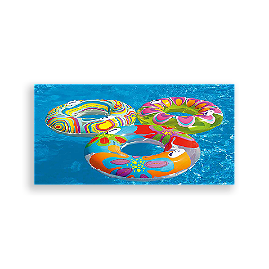Painel Retangular - Pool Party - Sublimado 3D