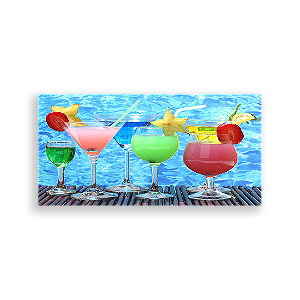 Painel Retangular - Pool Party - Sublimado 3D
