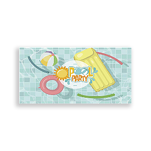 Painel Retangular - Pool Party - Sublimado 3D