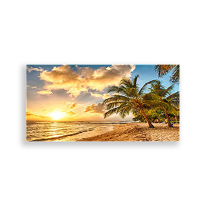 Painel Retangular - Praia - Sublimado 3D