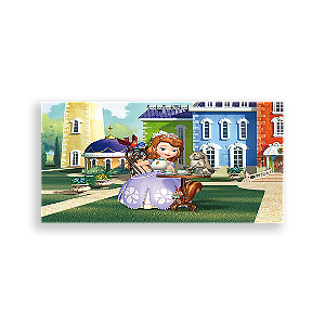 Painel Retangular - Princesa Sofia - Sublimado 3D
