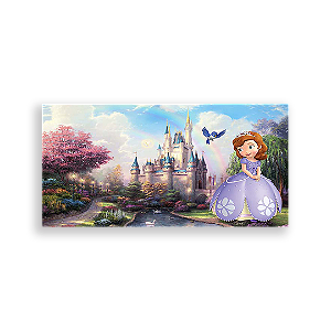 Painel Retangular - Princesa Sofia - Sublimado 3D