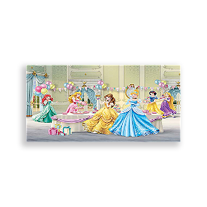 Painel Retangular - Princesas Disney - Sublimado 3D