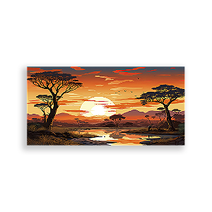 Painel Retangular - Rei Leao - Sublimado 3D