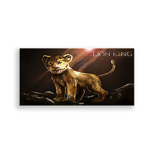 Painel Retangular - Rei Leão - Sublimado 3D