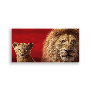 Painel Retangular - Rei Leão - Sublimado 3D