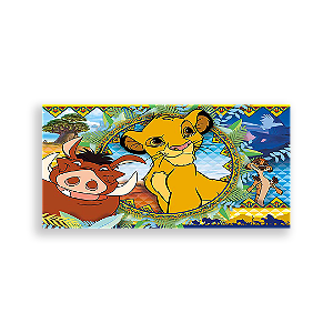 Painel Retangular - Rei Leão - Sublimado 3D