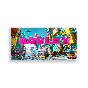 Painel Retangular - Roblox - Sublimado 3D