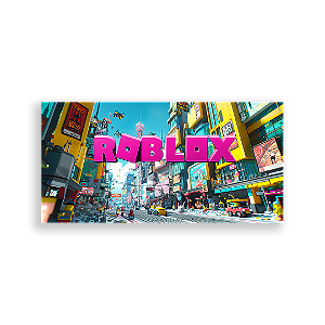 Painel Retangular - Roblox - Sublimado 3D