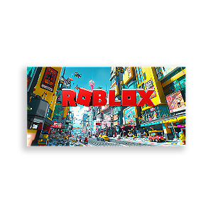 Painel Retangular - Roblox - Sublimado 3D
