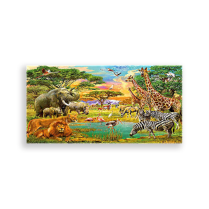 Painel Retangular - Safari - Sublimado 3D