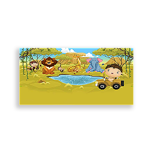 Painel Retangular - Safari - Sublimado 3D