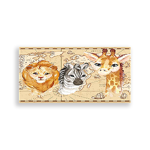 Painel Retangular - Safari - Sublimado 3D
