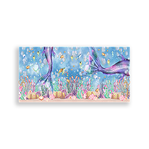 Painel Retangular - Sereias - Sublimado 3D