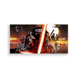 Painel Retangular - Star Wars - Sublimado 3D