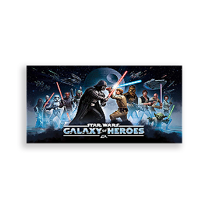 Painel Retangular - Star Wars - Sublimado 3D